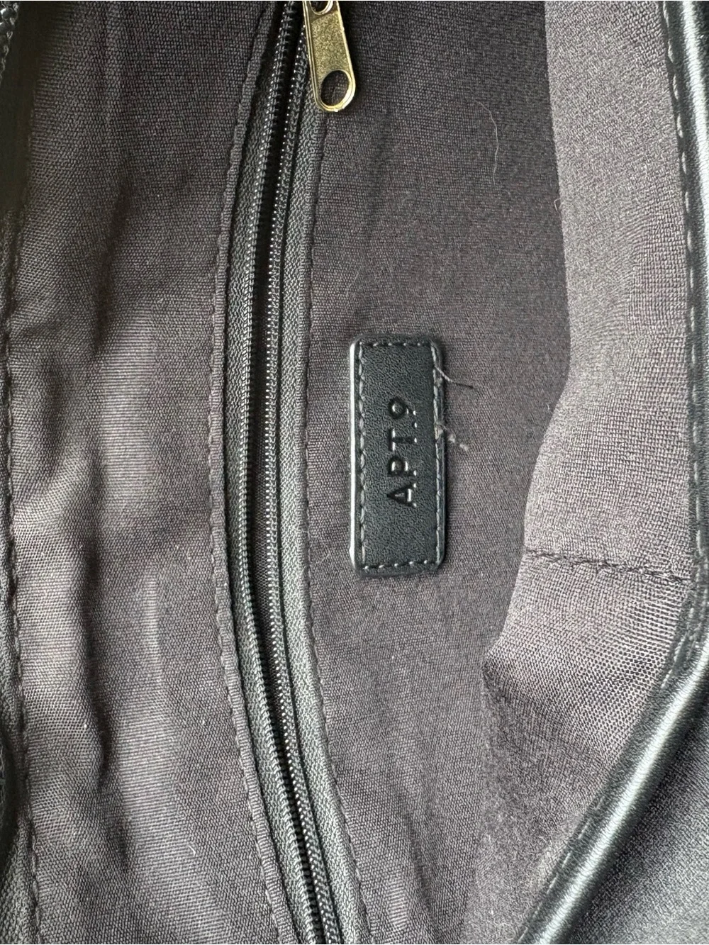 Apt. 9 Black Pebbled Leather-Look Crossbody Messenger Bag